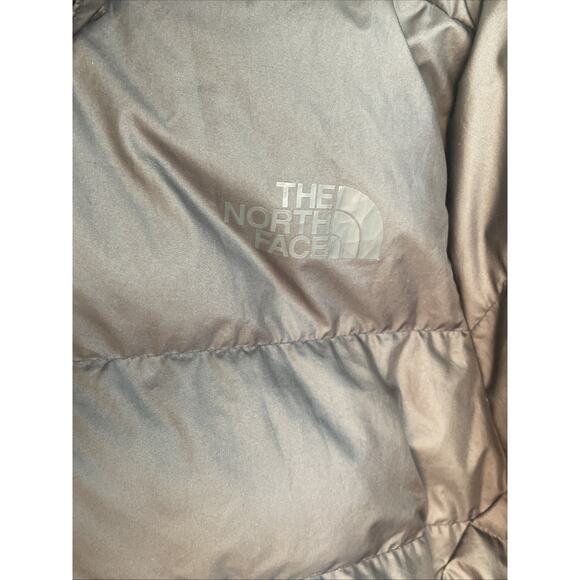 The North Face Metropolis Parka Coat Women's 1X Blk 600 Down Long Winter No Hood - Picture 5 of 16